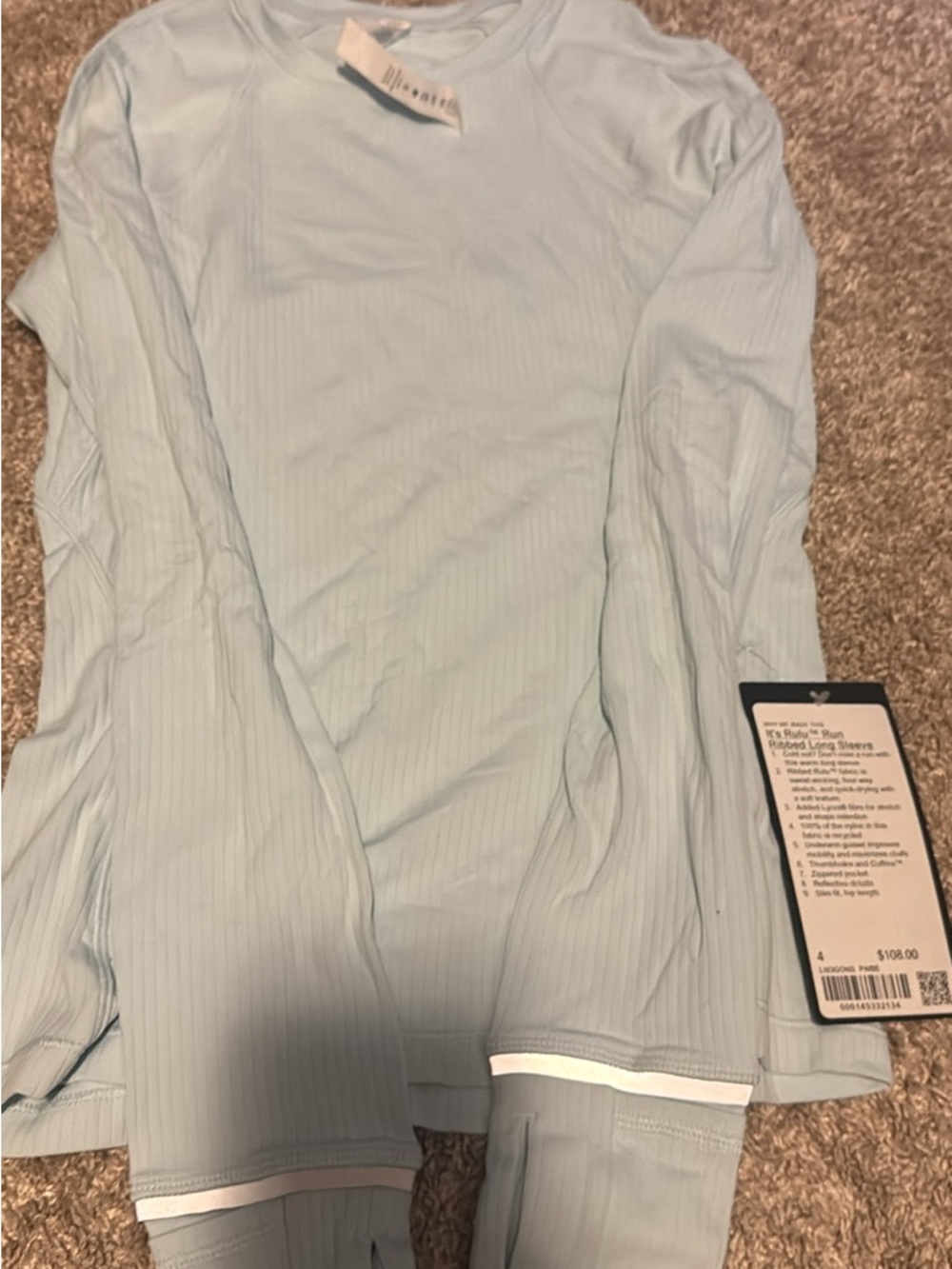 Lululemon Rulu Long Sleeve